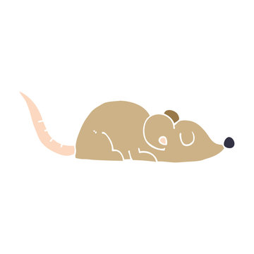 cartoon doodle peaceful mouse