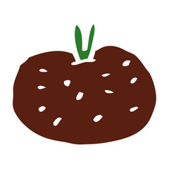 cartoon doodle tomato