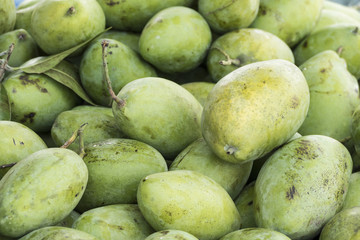 Raw mango background