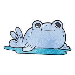 cartoon doodle of a fish