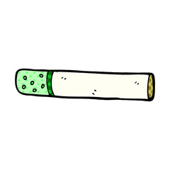 cartoon doodle cigarette