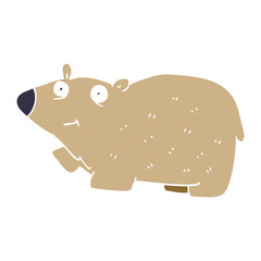 cartoon doodle happy bear