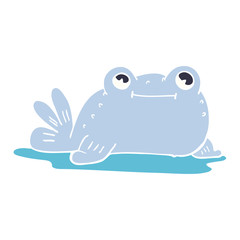 cartoon doodle of a fish