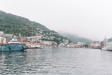 Fototapeta na wymiar Bergen City Norway