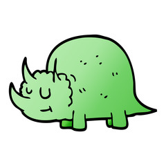 cartoon doodle prehistoric dinosaur