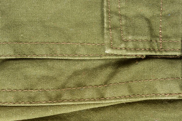 clothing items washed cotton fabric texture with seams