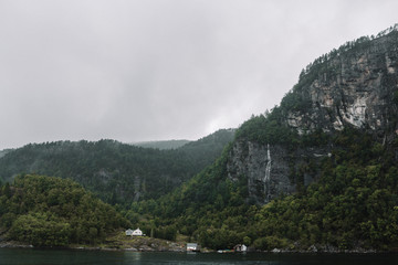 Fototapeta na wymiar Misty Fjords