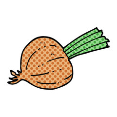 cartoon doodle old onion