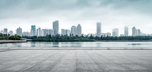 Skyscrapers in Hainan Island, China © gui yong nian