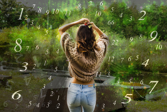 Woman and numerology world