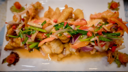 Organic seafood