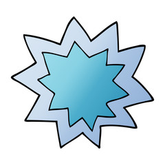 cartoon doodle explosion flame