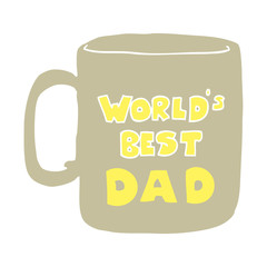 worlds best dad mug