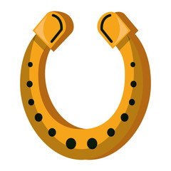 Horseshoe irish symbol