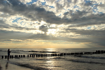 Obraz premium wędkowanie