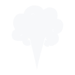 cartoon doodle gust of air