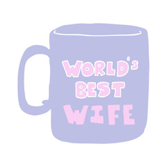 worlds best wife mug