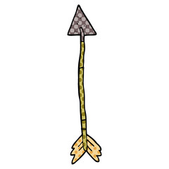 cartoon doodle old arrow