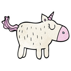 cartoon doodle cute unicorn