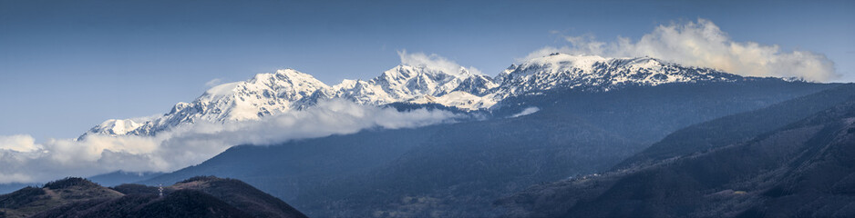 Chaîne de Belledonne, Alpes et Préalpes