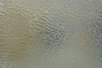 water drops on the surface
