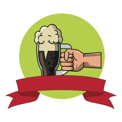 Saint patricks day emblem