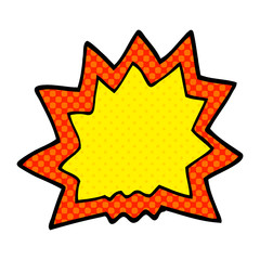cartoon doodle of explosion