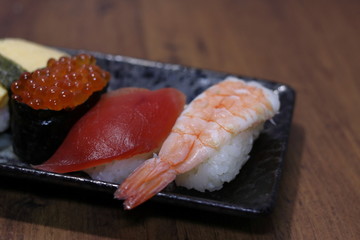 日本食　お寿司の盛り合わせ