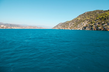 beautiful island in the Mediterranean sea