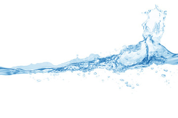 Fototapeta na wymiar Water,water splash isolated on white background,Water Close up of splash 