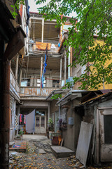 Fototapeta premium On the streets of old Tbilisi – the capital of Georgia 