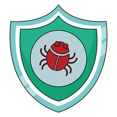 Bug virus symbol