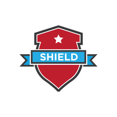 shield logo and icon Vector design Template. Vector Illustrator Eps.10