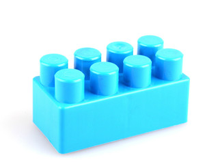 Building Blocks On A White Background