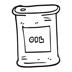 line drawing cartoon olive oil