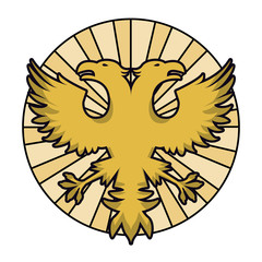 Russian eagles emblem
