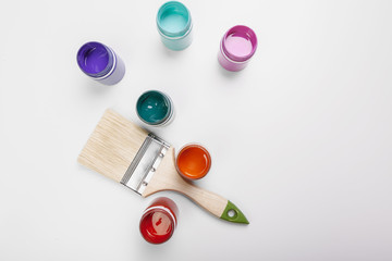 plastic Paint bottles for art