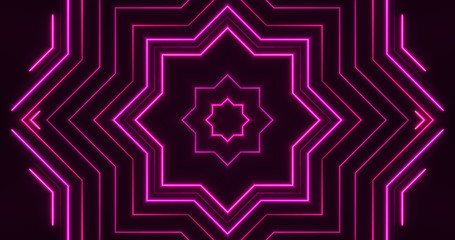 Glowing Neon Lights