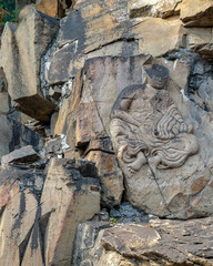 Buddhist Stone Carving