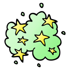 cartoon doodle stars