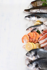 Fresh fish and seafood © bit24