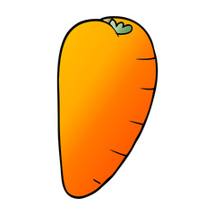 cartoon doodle carrot