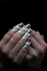 Silver Metallic Make-up