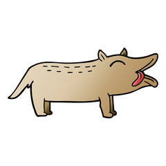 cartoon doodle funny dog