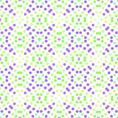 Seamless abstract pattern background with a variety of colored circles.