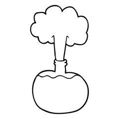 line drawing cartoon experiment potions