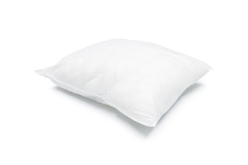 Comfortable pillow on isolated background with clipping path for your design.