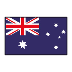 Australia flag emblem