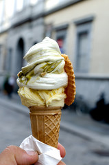 gelato in srada