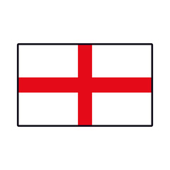 Obraz premium England flag emblem
